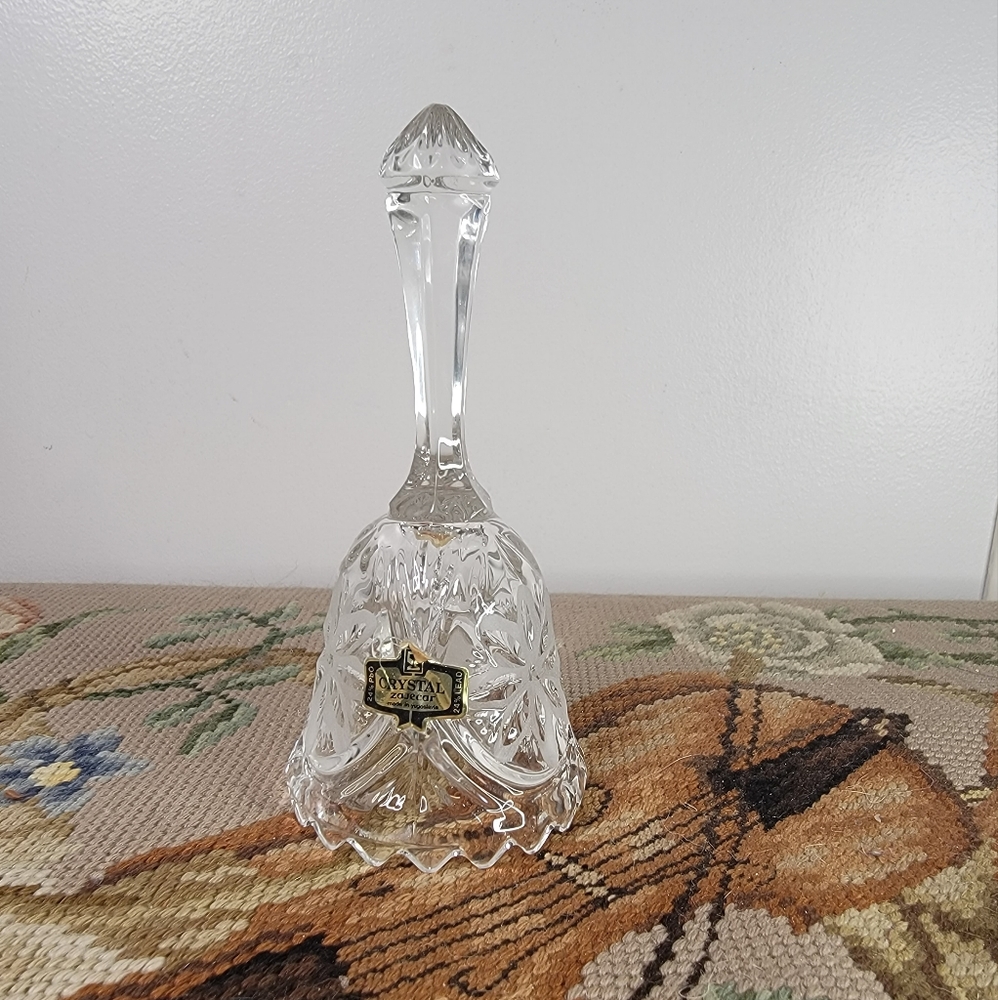 Vintage Zajecar Crystal Bell